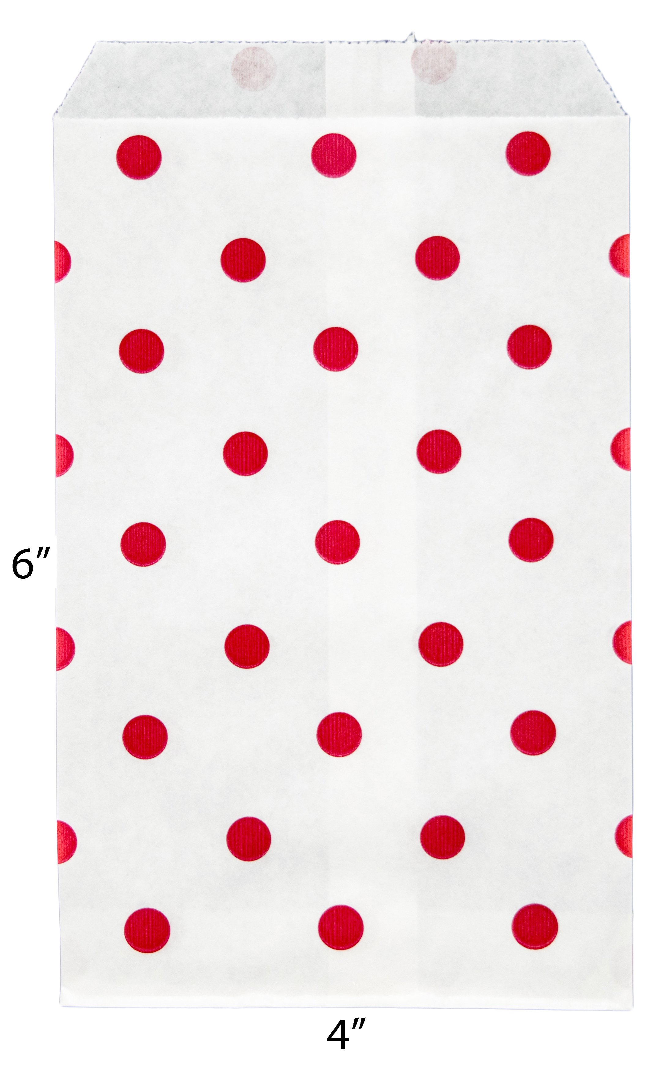 Neuartige Box flache Papierwaren Taschen, Geschenktüte 4" x 6" Packung mit 100 - Bild 15 von 21