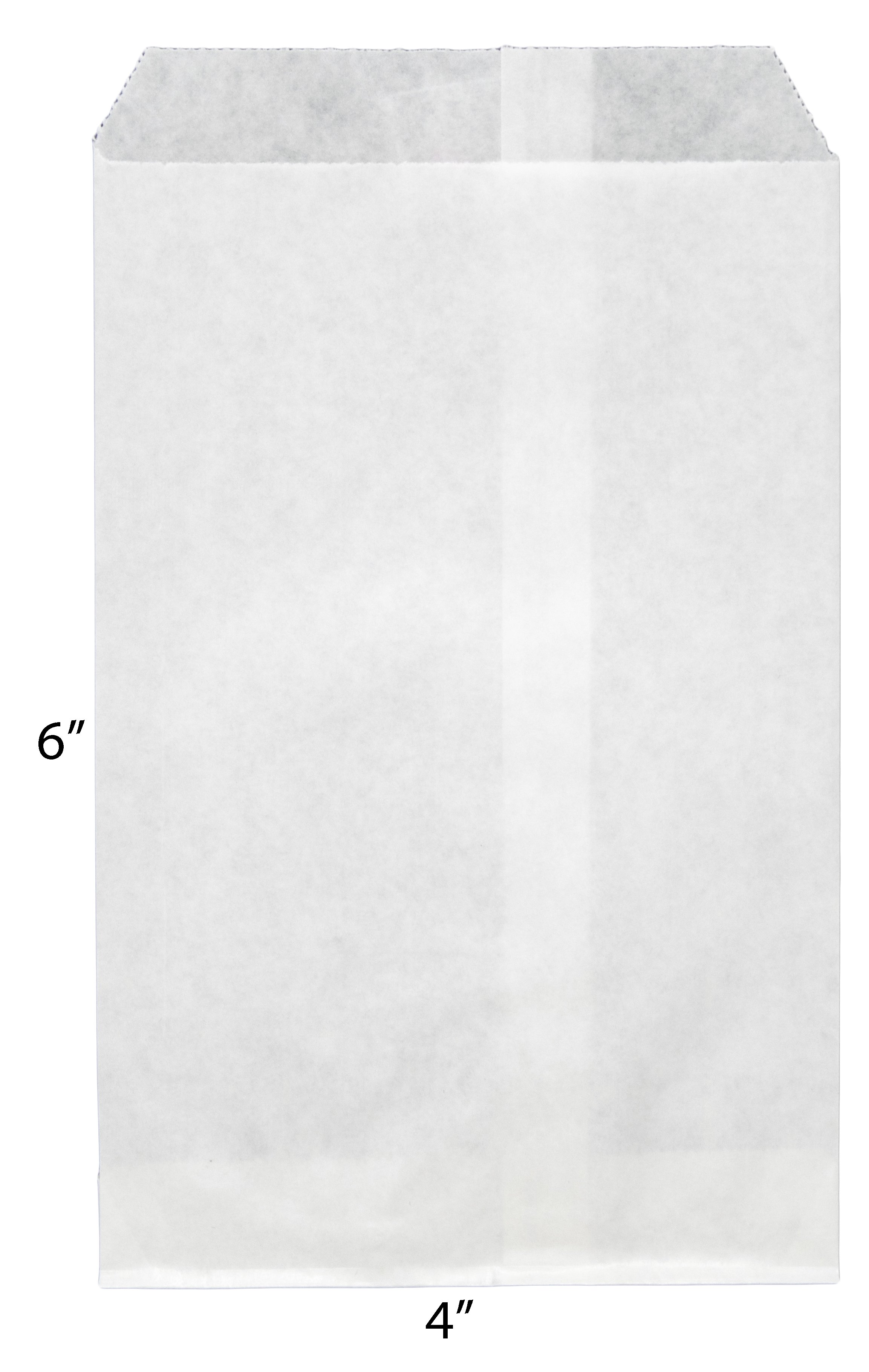 Neuartige Box flache Papierwaren Taschen, Geschenktüte 4" x 6" Packung mit 100 - Bild 19 von 21