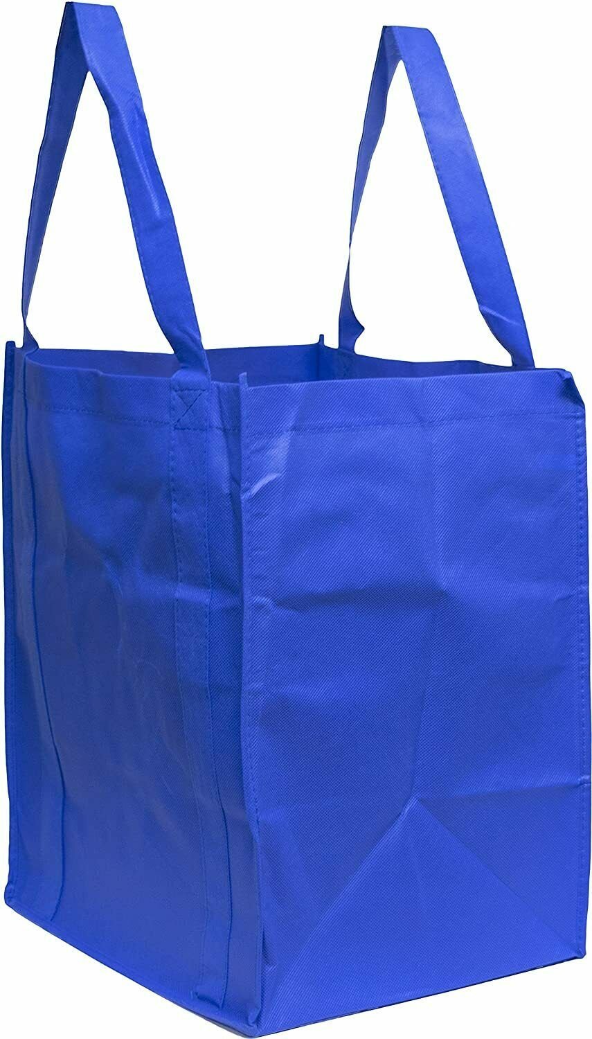 Heavy Duty Tote Bag Reusable Recyclable Eco-Friendly Non-Woven Bag - 5CT