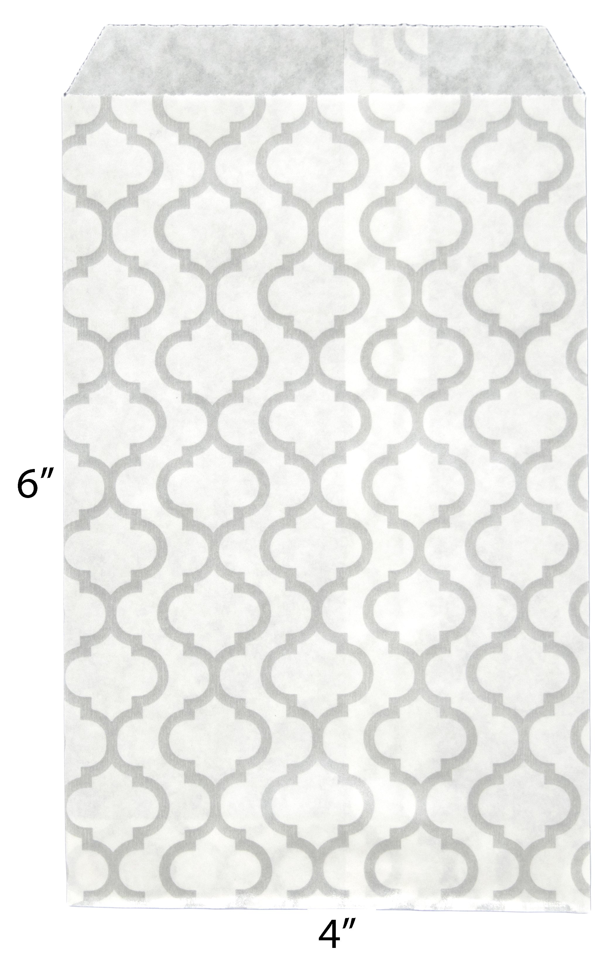 Neuartige Box flache Papierwaren Taschen, Geschenktüte 4" x 6" Packung mit 100 - Bild 17 von 21