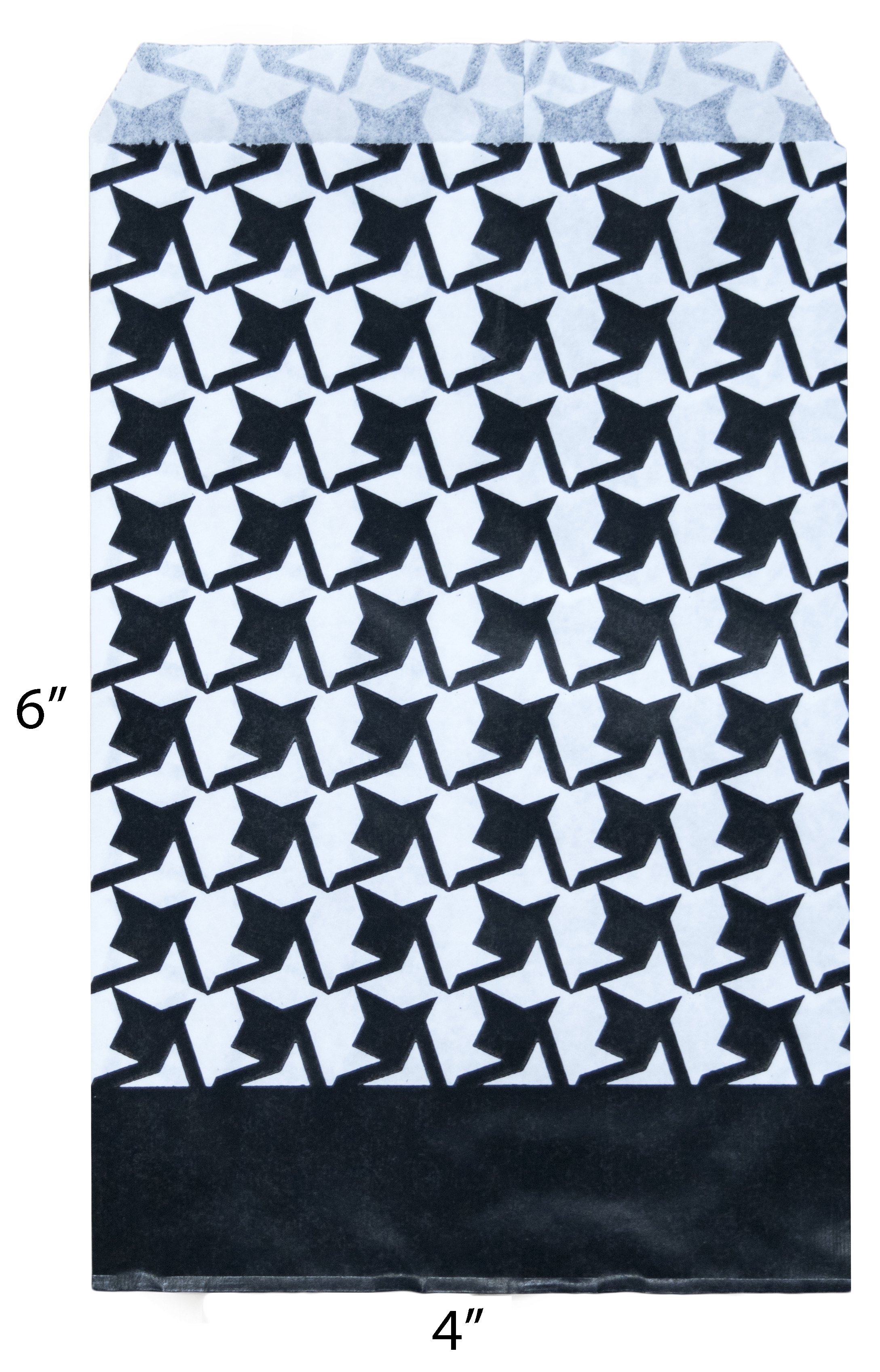 Neuartige Box flache Papierwaren Taschen, Geschenktüte 4" x 6" Packung mit 100 - Bild 11 von 21
