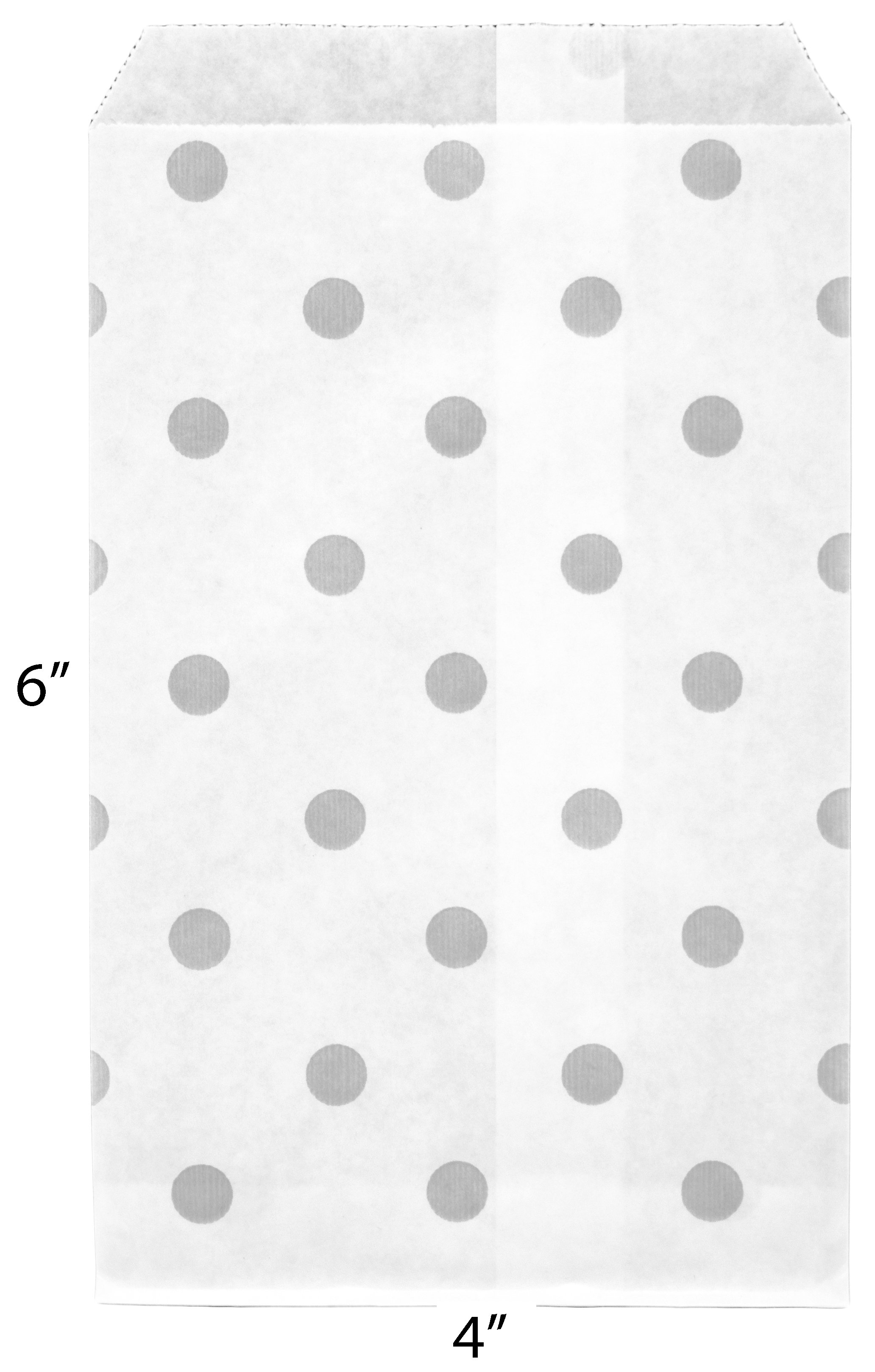 Neuartige Box flache Papierwaren Taschen, Geschenktüte 4" x 6" Packung mit 100 - Bild 16 von 21