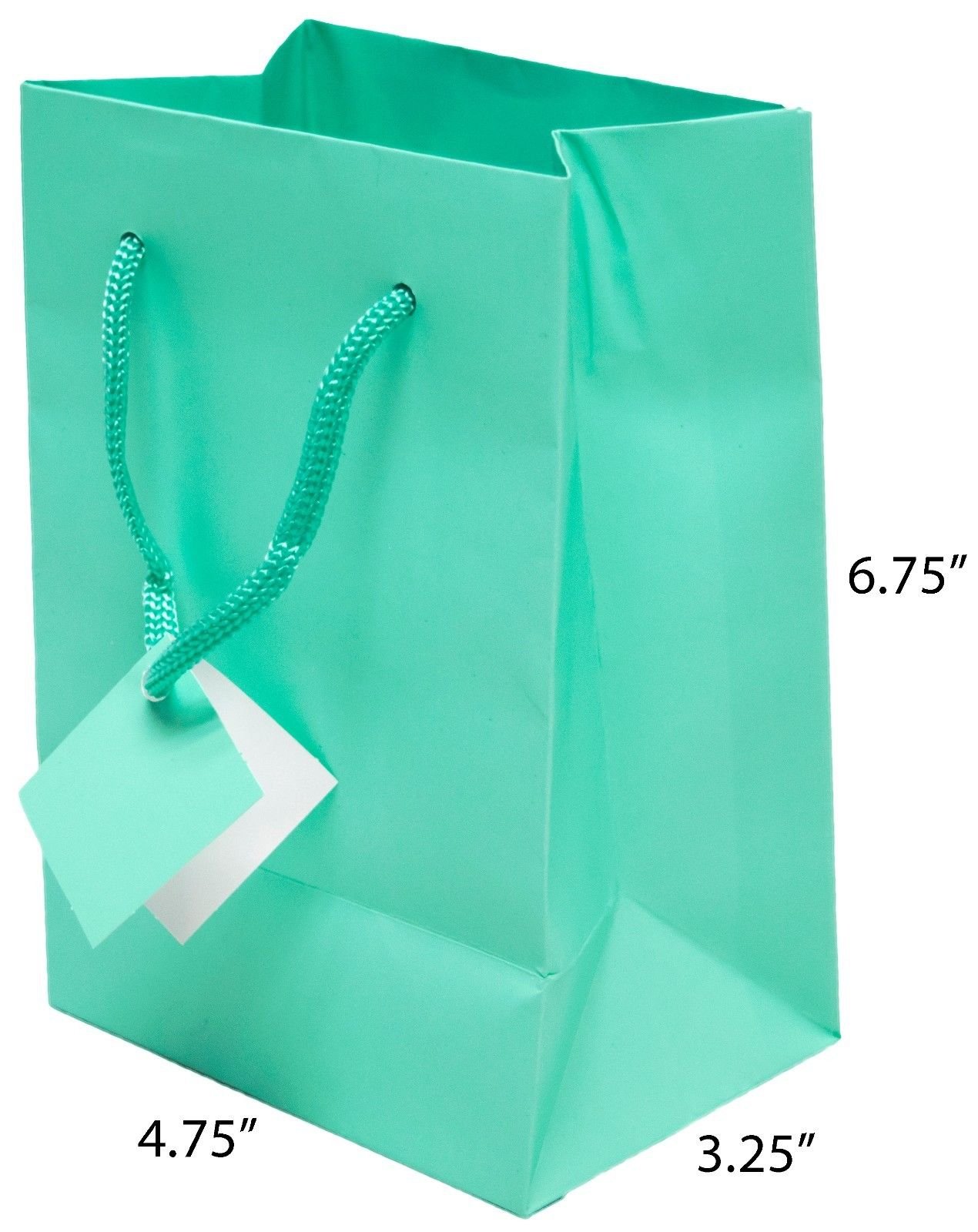 Download Novel Box™ Matte Laminated Euro Tote Paper Gift Shopping Bag,Rope Handle,10 Pack | eBay