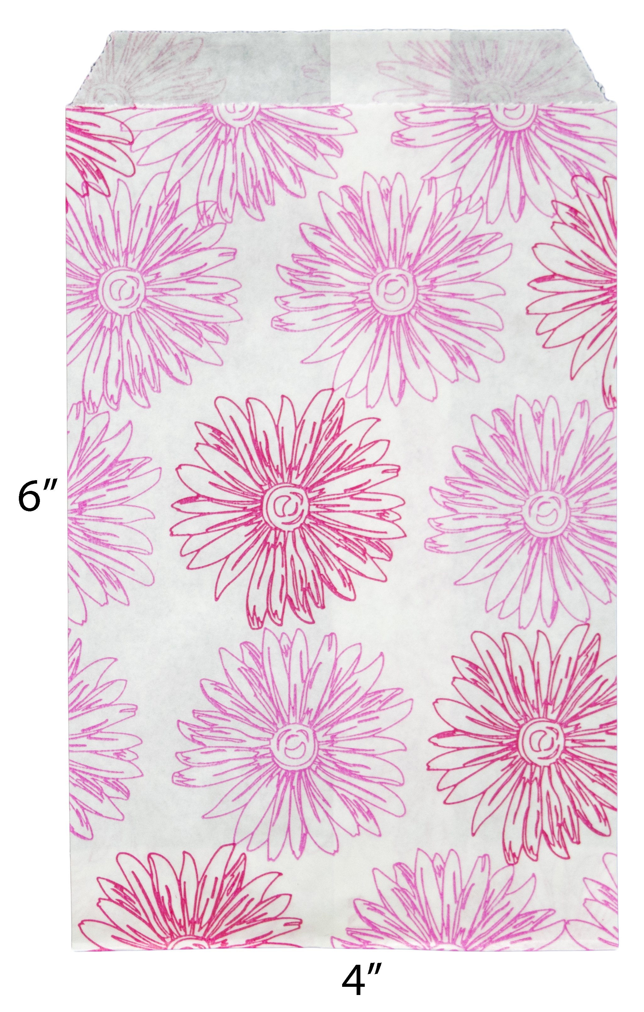 Neuartige Box flache Papierwaren Taschen, Geschenktüte 4" x 6" Packung mit 100 - Bild 10 von 21