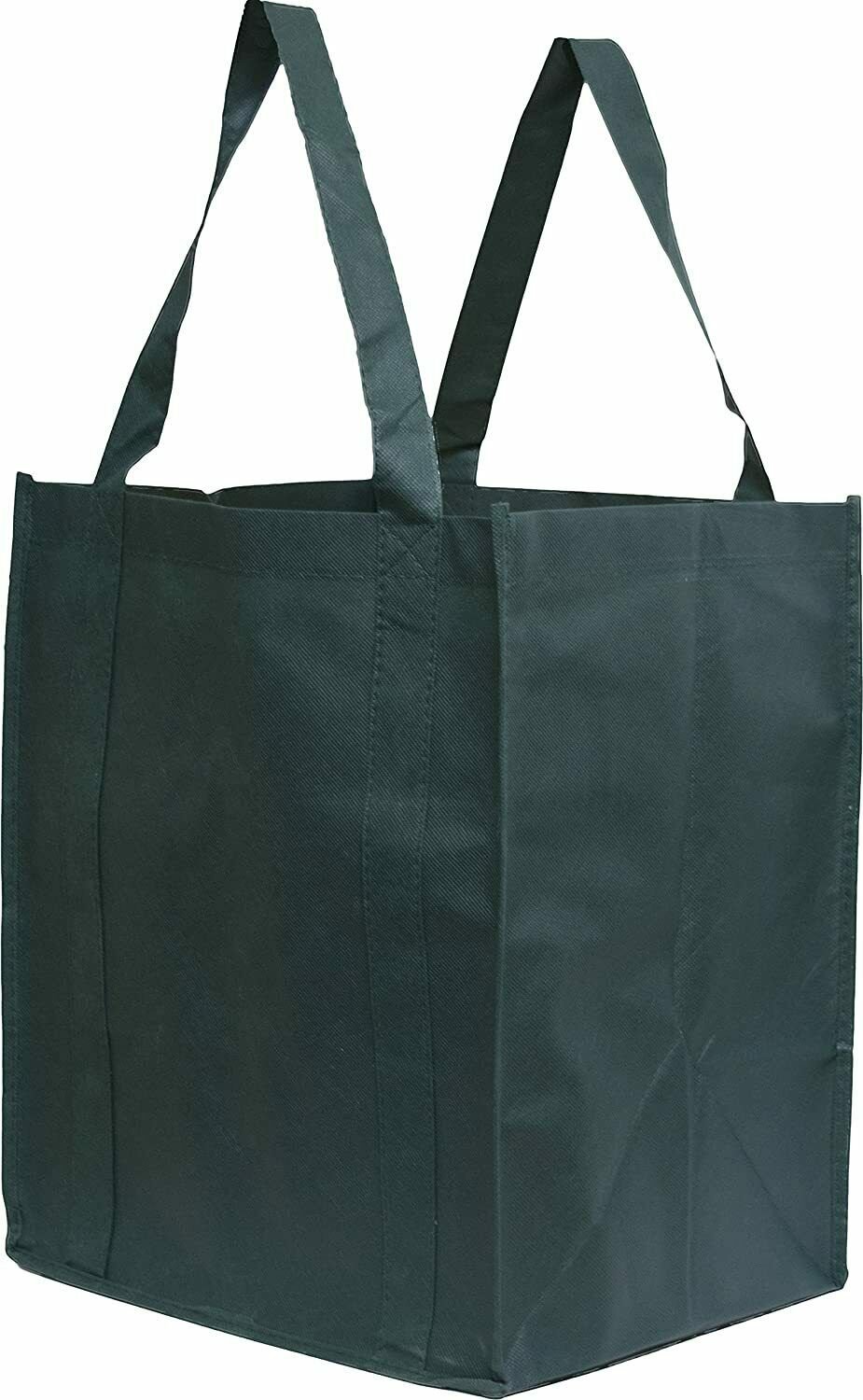 Heavy Duty Tote Bag Reusable Recyclable Eco-Friendly Non-Woven Bag - 5CT