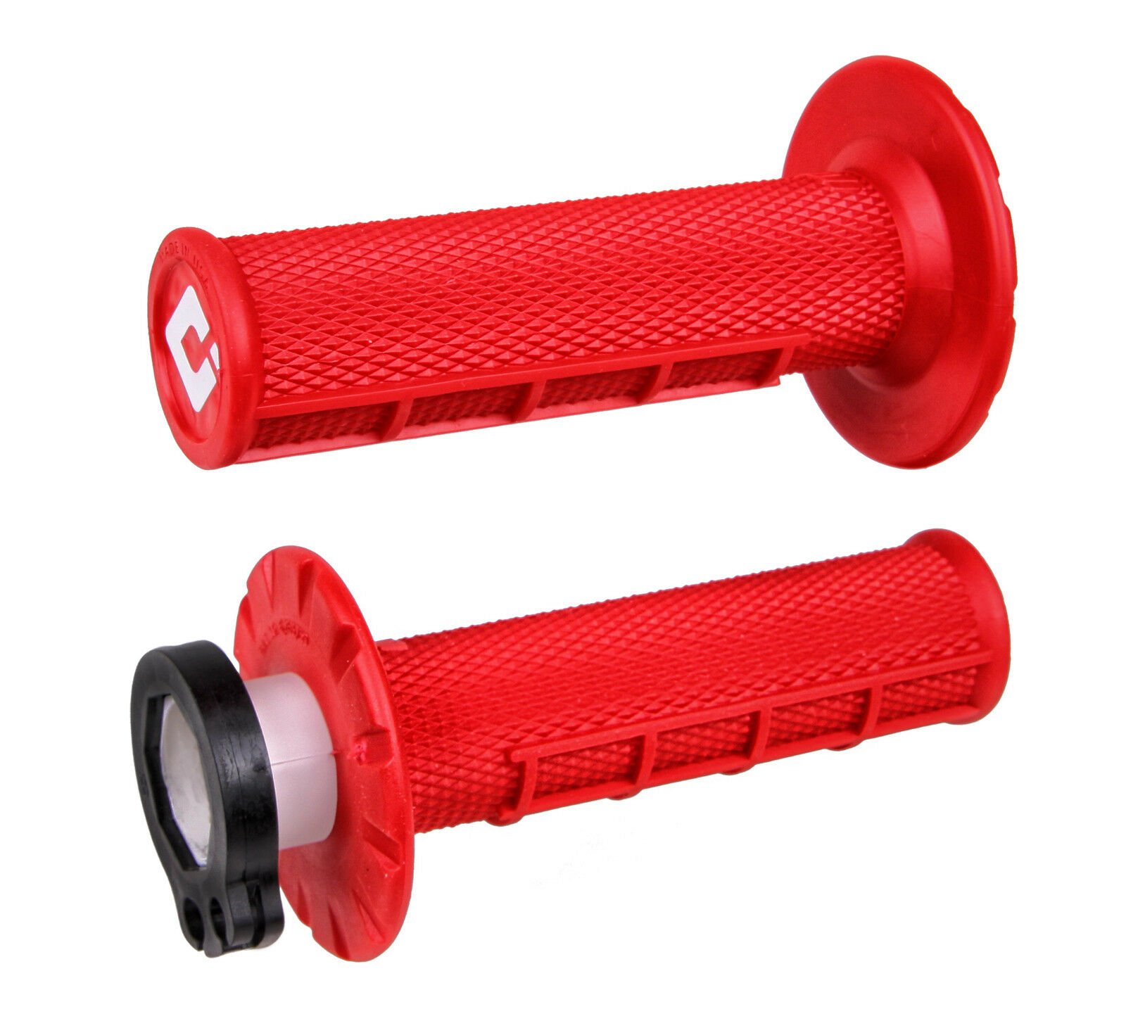 ODI Lock-on V2 Half Waffle MX Grips -ALL COLORS- Made in USA (2 & 4-STROKE) - Picture 10 of 11