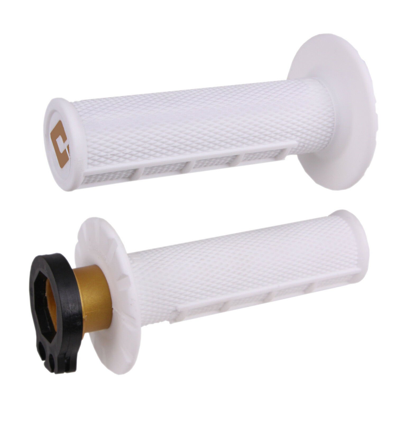 ODI Lock-on V2 Half Waffle MX Grips -ALL COLORS- Made in USA (2 & 4-STROKE) - Picture 11 of 11
