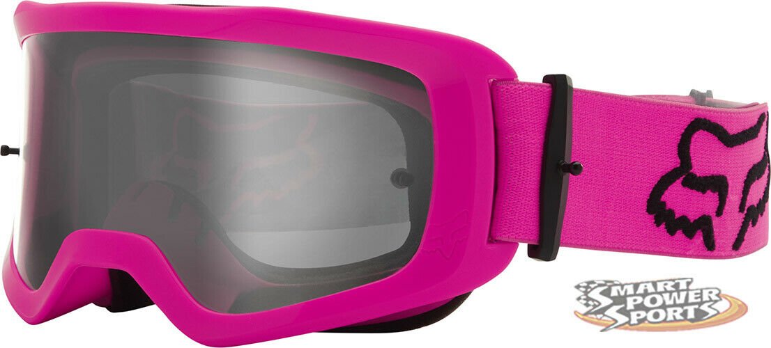 Frame Color:Pink:Fox Racing 2022 Adult Main Clear Lens Goggles -CHOOSE YOUR COLOR- MX ATV UTV MTB