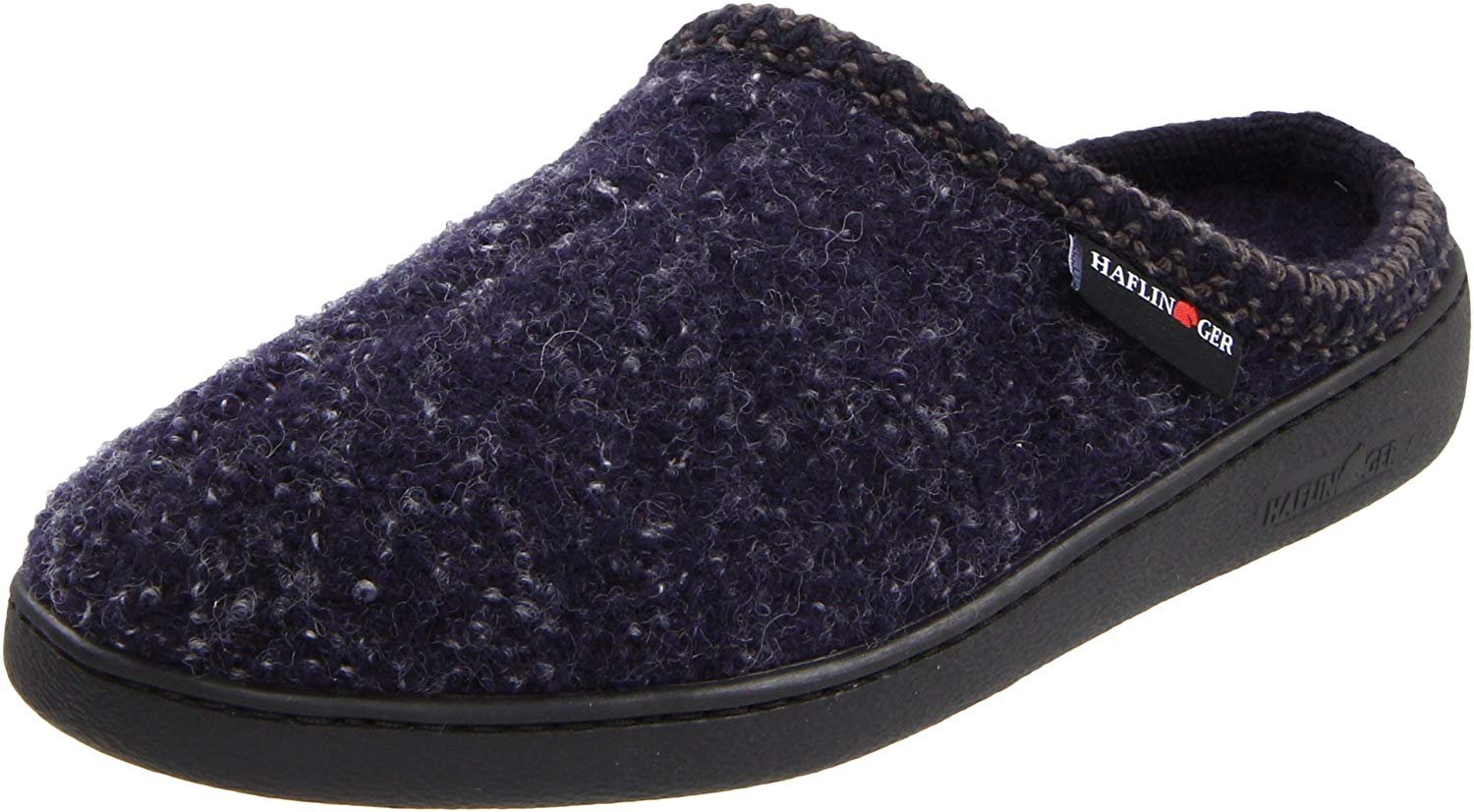 haflinger unisex at boiled wool hard sole slipper