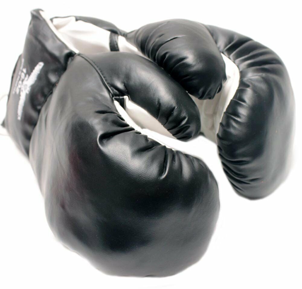 Coppia di Guantoni da Boxe Nuovi - Nero - Foto 7 di 9