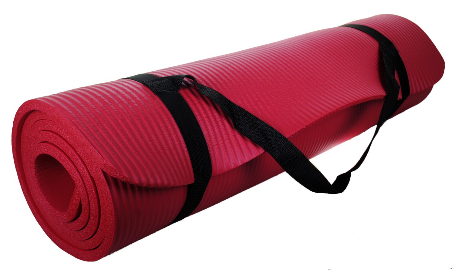 Extra Thick Exercise Mat Yoga mat 72" X 24" with Carrying Strap Mesh & Bag 