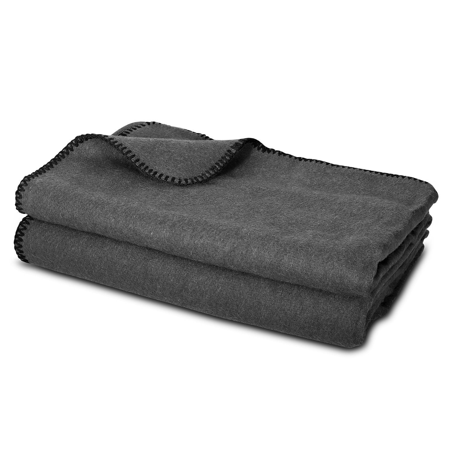 Bulk Military Wool Blanket 62X80,66X90 Fire Retardant for Emergency 3.25/3.50 LB - Picture 32 of 57