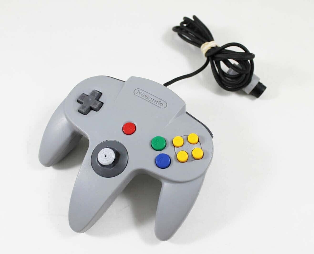 Original Nintendo 64 Controller - Gray N64 Tight Stick