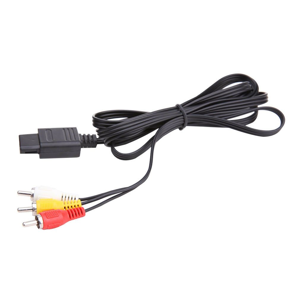 1-200 Lot For Nintendo 64 N64 Gamecube SNES AV Audio Video Cord Wire Cable A/V - Picture 15 of 20