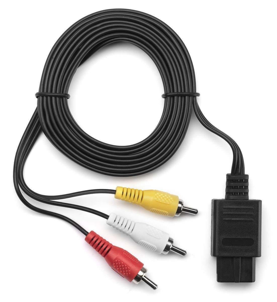 1-200 Lot For Nintendo 64 N64 Gamecube SNES AV Audio Video Cord Wire Cable A/V - Picture 16 of 20