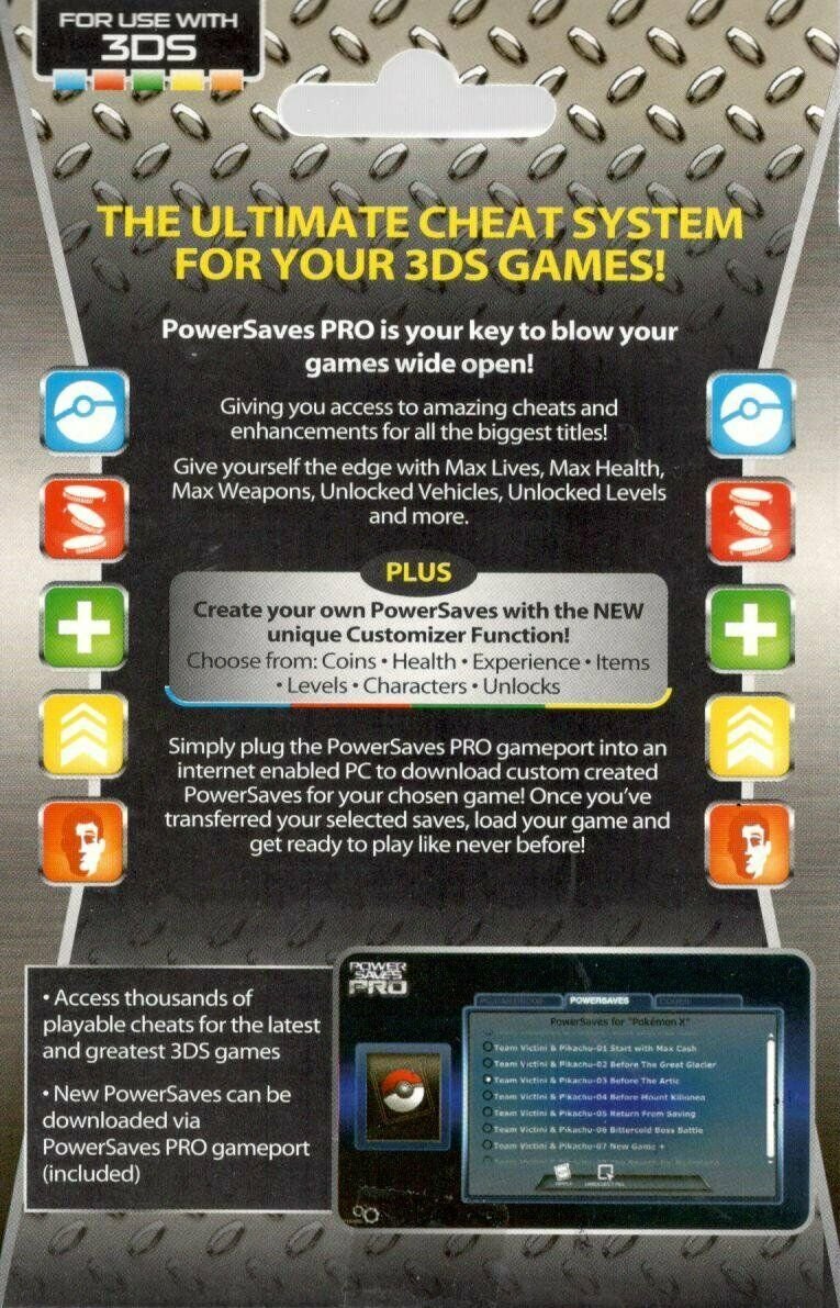 powersaves 3ds pro