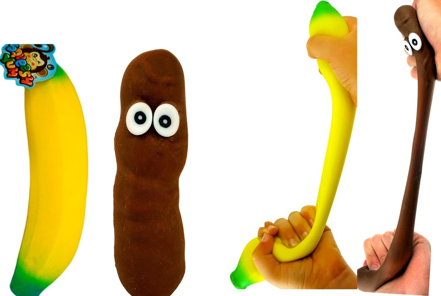JA-RU Poopster Elastico Giocattoli Sensoriali Giocattoli Sollievo dallo Stress | Fidget... - Foto 25 di 25