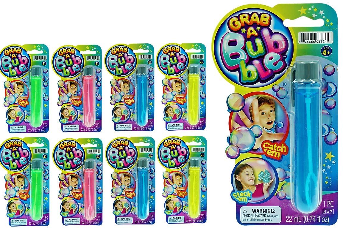 JA-RU Grab a Bubble - Berührbarer Mini Blasen Stab Spielzeug (6er Pack verschiedene Farben)... - Bild 8 von 8