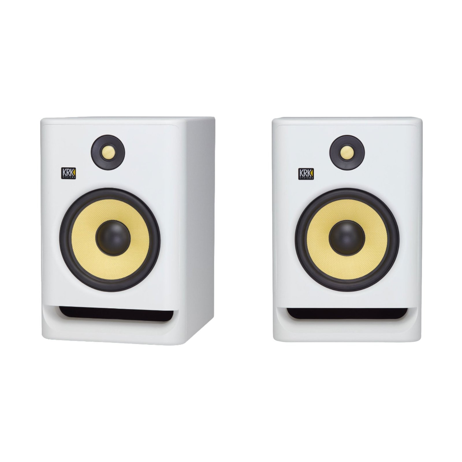 KRK Rokit 8 G4 8" Studio Monitors - Pair - White - ROKIT8G4WHITE