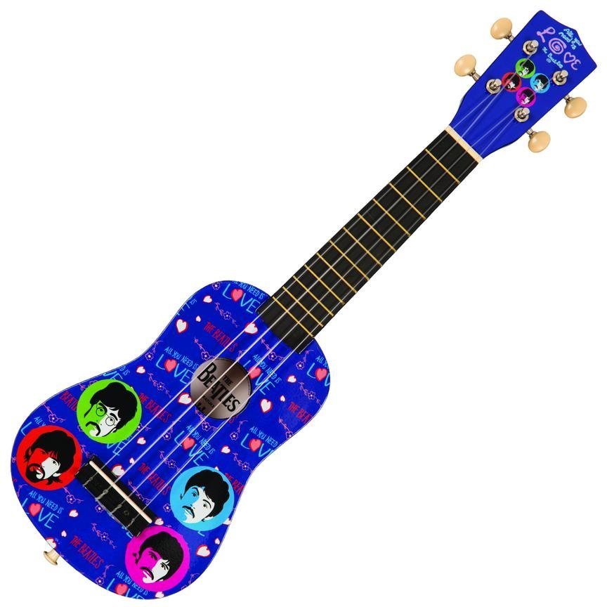 JHS The Beatles Soprano Ukulele: Love Is Design BEATUK3