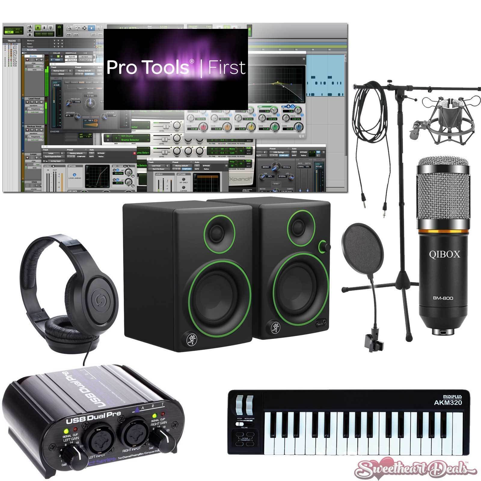 pro tools recording studio complete package