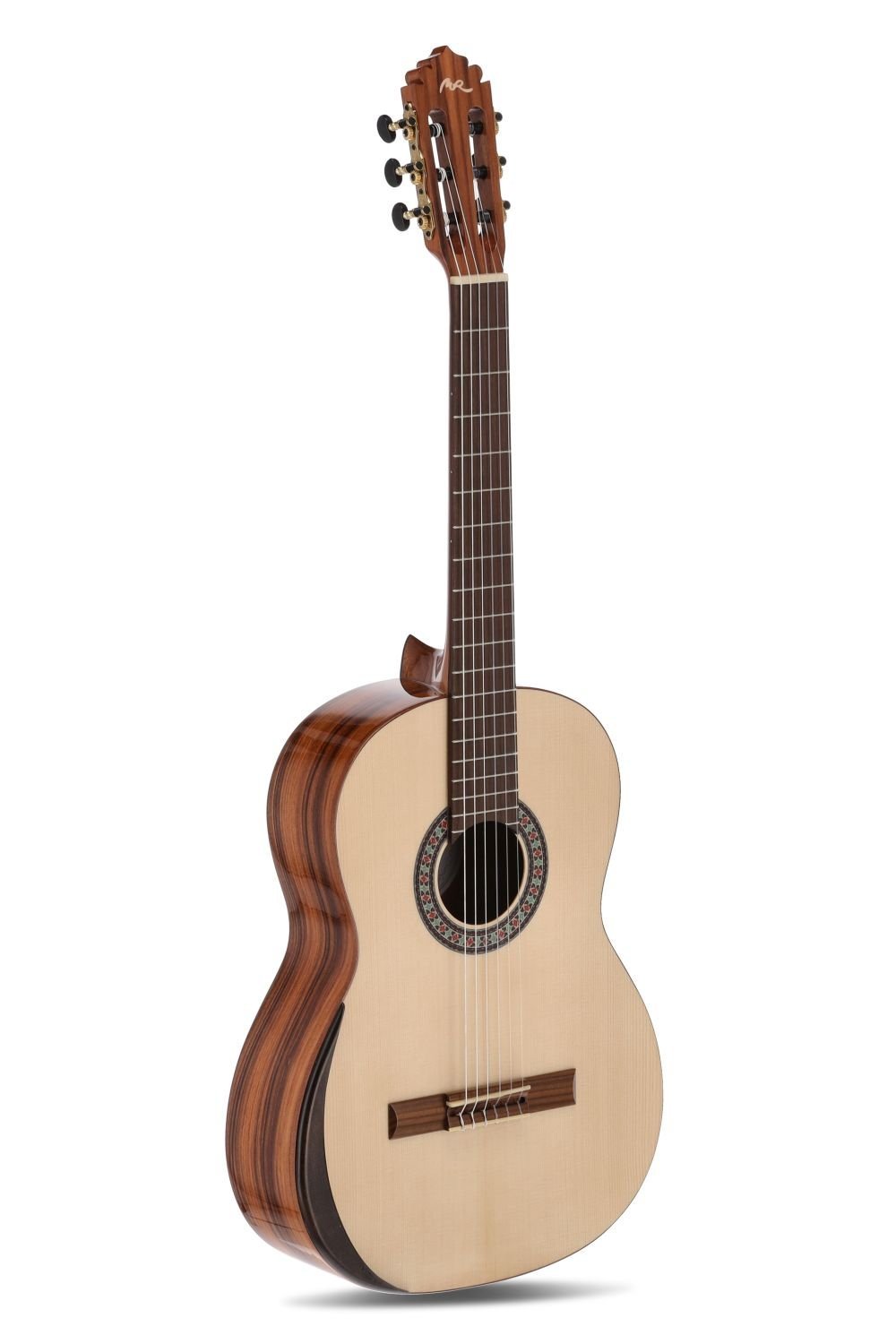 Manuel Rodriguez Exotica EX-SS 4/4 Classical Guitar – Spruce Gloss w/ Armrest