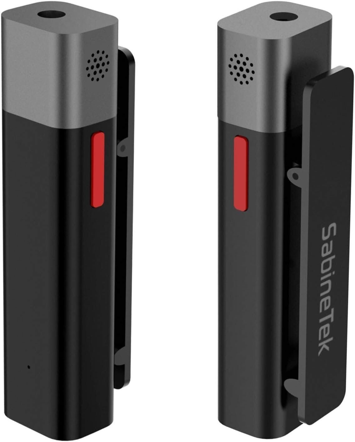 SABINETEK SmartMike  Twin Pack Wireless Bluetooth Microphone S610TWINBK - Black