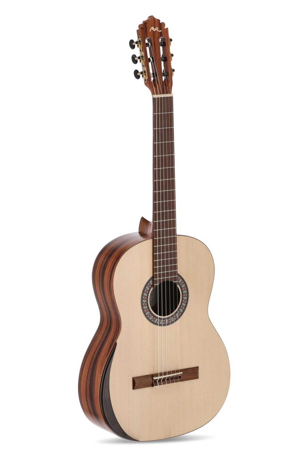 Manuel Rodriguez Exotica EX-SS 4/4 Classical Guitar – Spruce Satin w/ Armrest