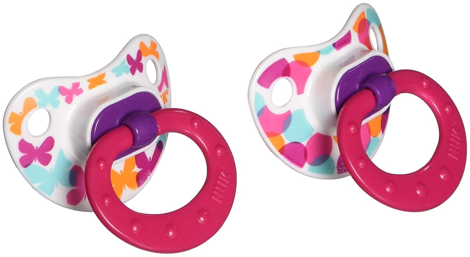 NUK Silicone Baby Talk Puller Pacifier 0-6 Months 