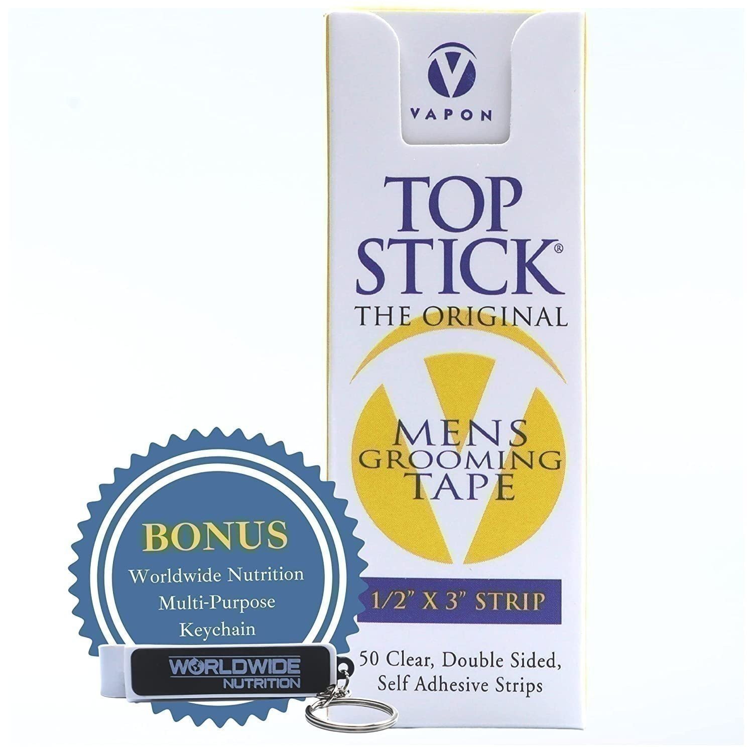 Cinta de aseo original para hombre Vapon Topstick para tupé o peluquería - transparente - Imagen 5 de 30