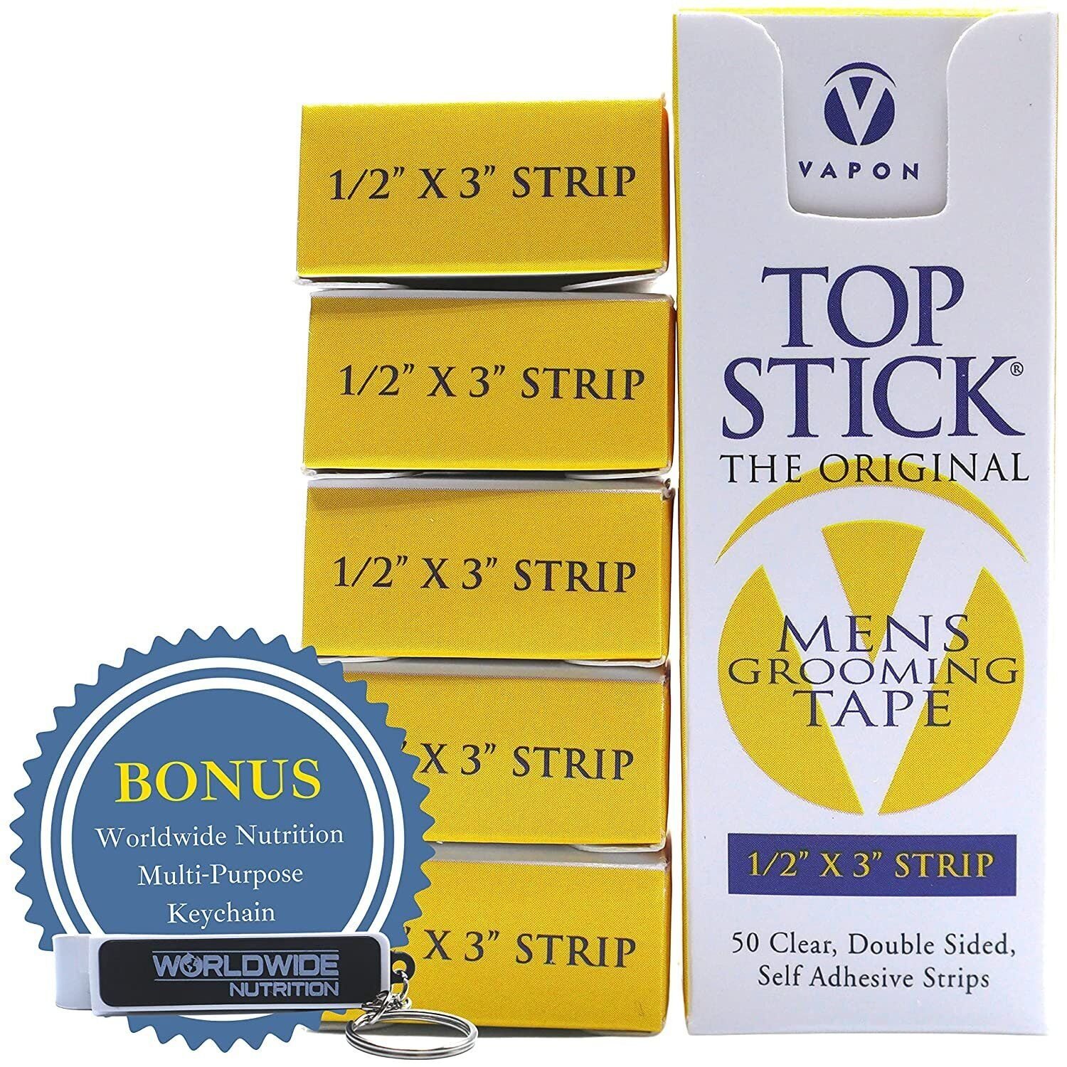 Cinta de aseo original para hombre Vapon Topstick para tupé o peluquería - transparente - Imagen 30 de 30