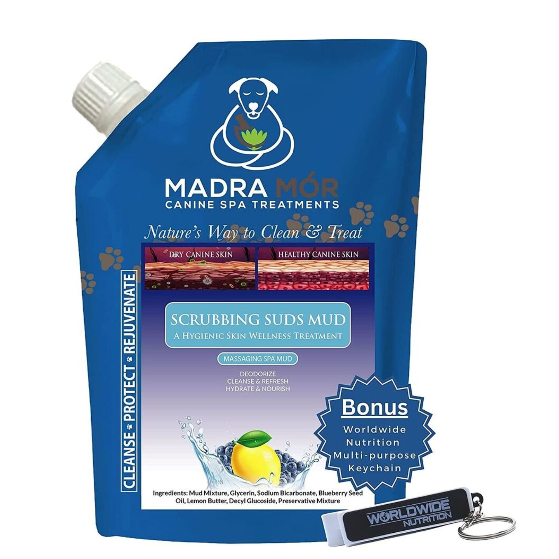 Madra Mor Masaje SPA Barro - Lujoso Tratamiento de Bienestar para la Piel de Perro - Imagen 30 de 38