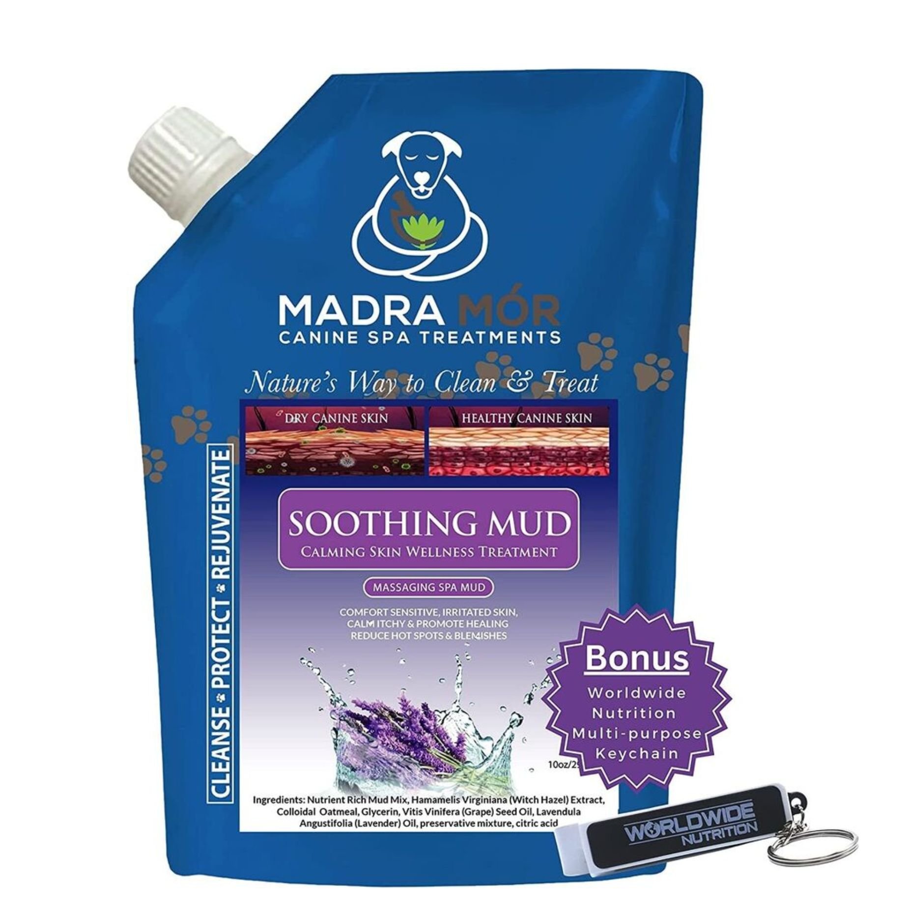Madra Mor Masaje SPA Barro - Lujoso Tratamiento de Bienestar para la Piel de Perro - Imagen 32 de 38