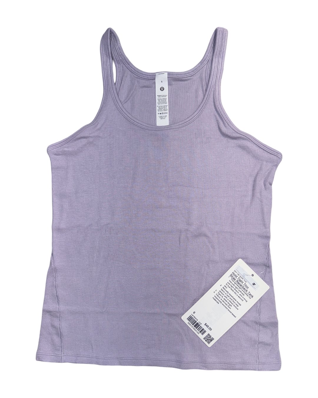 lululemon Hold Tight Thin Strap Racerback Tank Top. 0-2-4-6-8-10-12. NWT - Picture 16 of 17