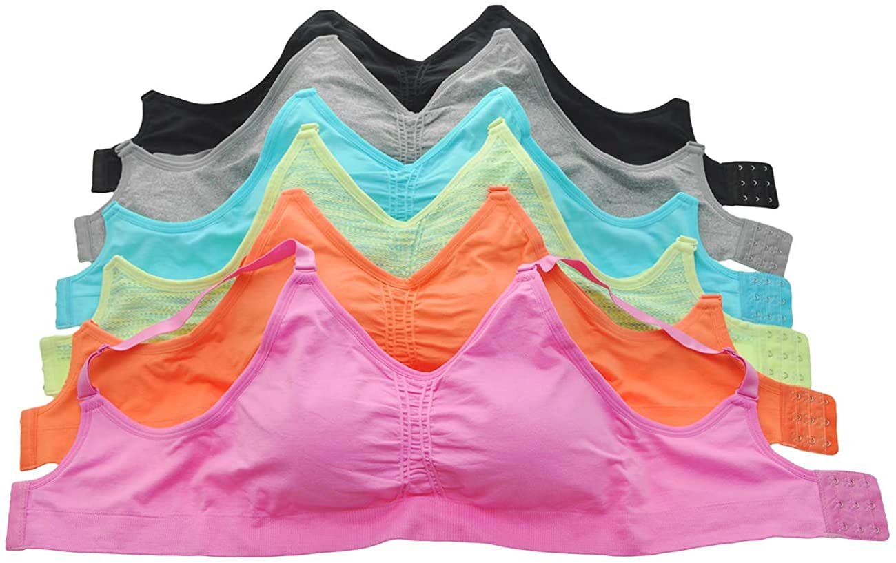 ToBeInStyle Women's Wirefree Seamless Bra w/ Adjustable Closure - Picture 9 of 11