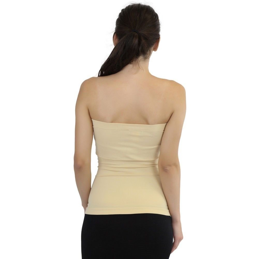 Fashioncatch Womens Sleek And Slimming Tube Tops Ebay 8358