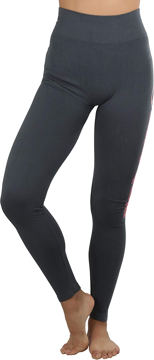 ToBeInStyle Women's Active Leggings and Capris - Peace Print - Picture 19 of 22
