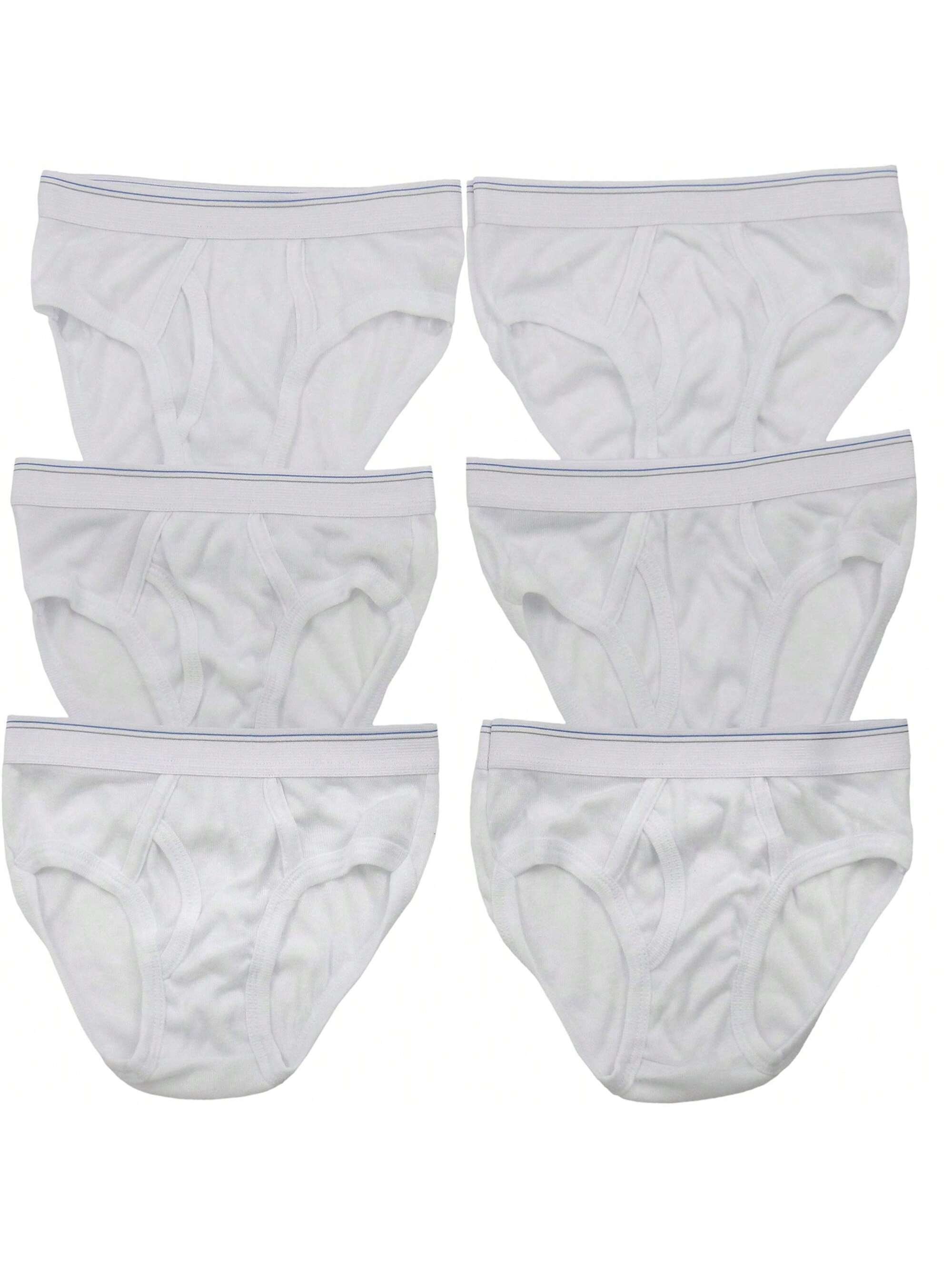 ToBeInStyle Boys' Pack Of 6 Cotton Or Nylon Assorted Brief Underwear - Picture 29 of 31