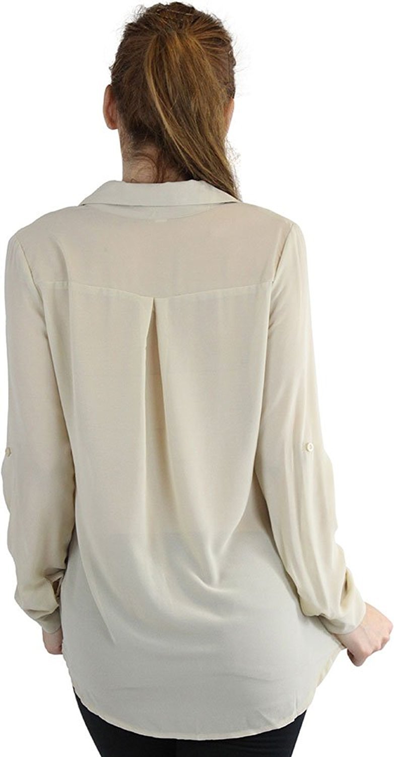 women's lightweight button down shirt