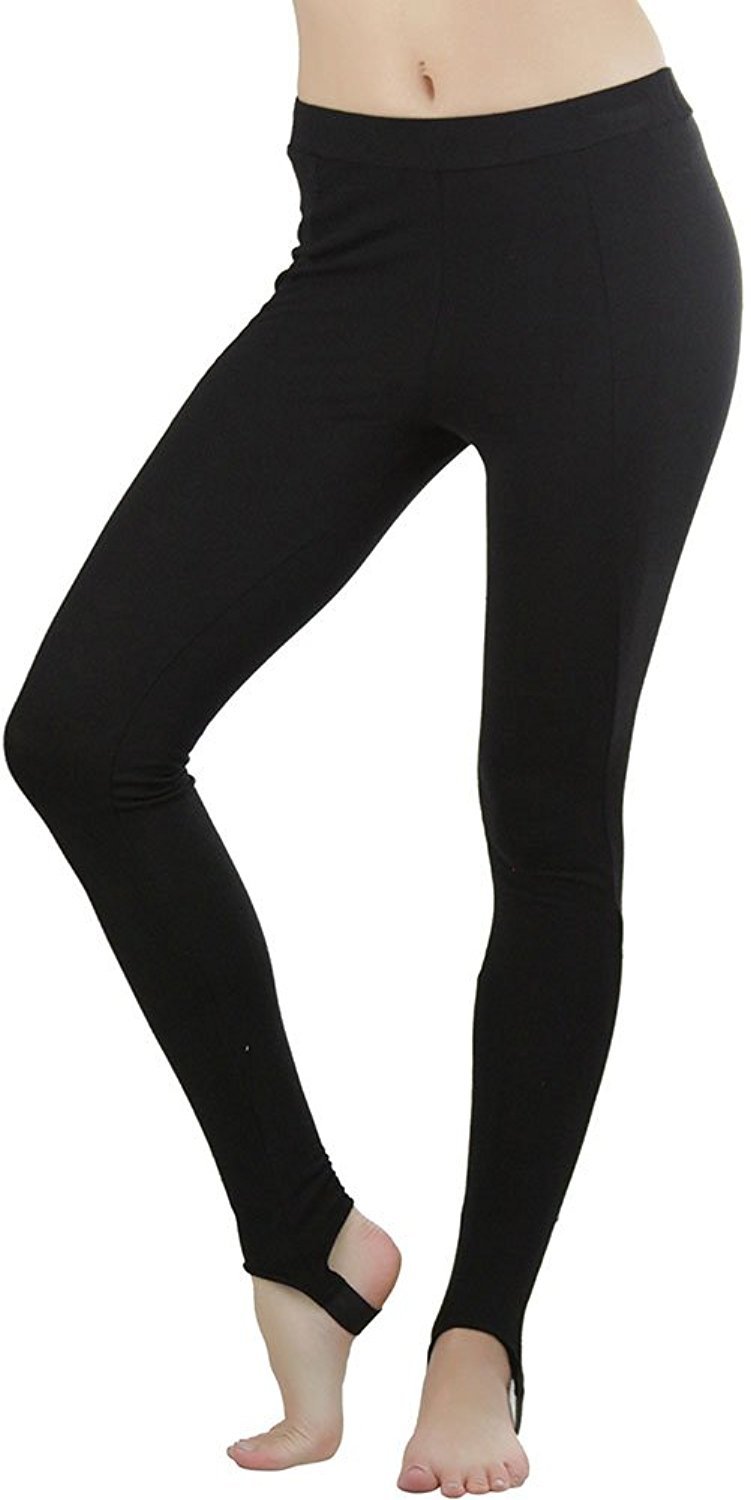 yoga leggings with foot straps