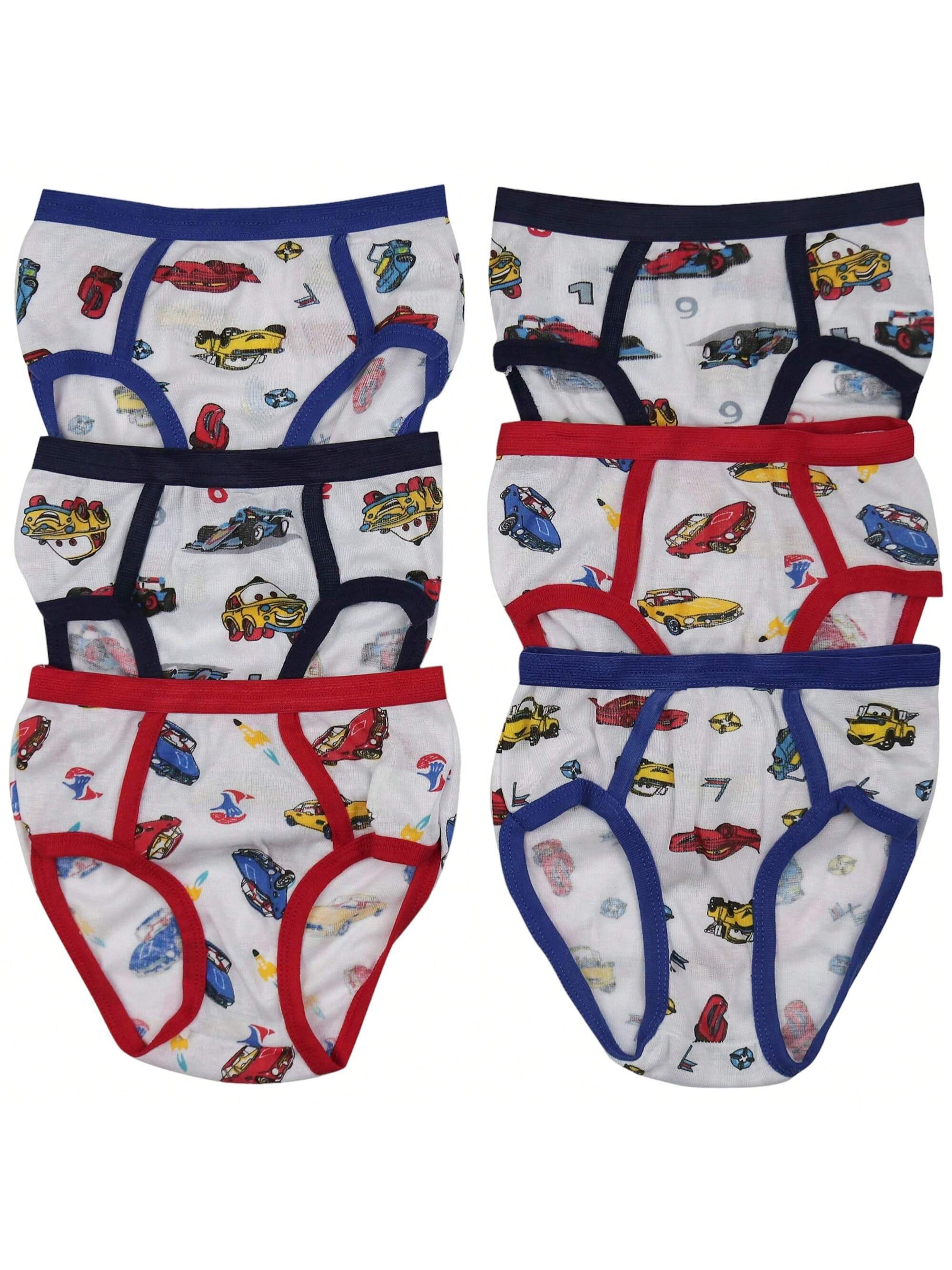 ToBeInStyle Boys' Pack Of 6 Cotton Or Nylon Assorted Brief Underwear - Picture 31 of 31