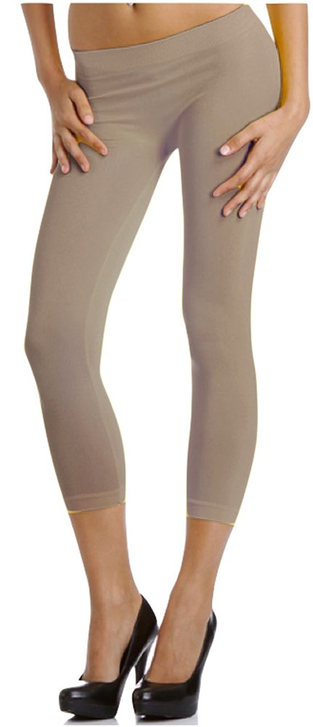 ToBeInStyle Women's Footless Elastic Seamless Legging eBay