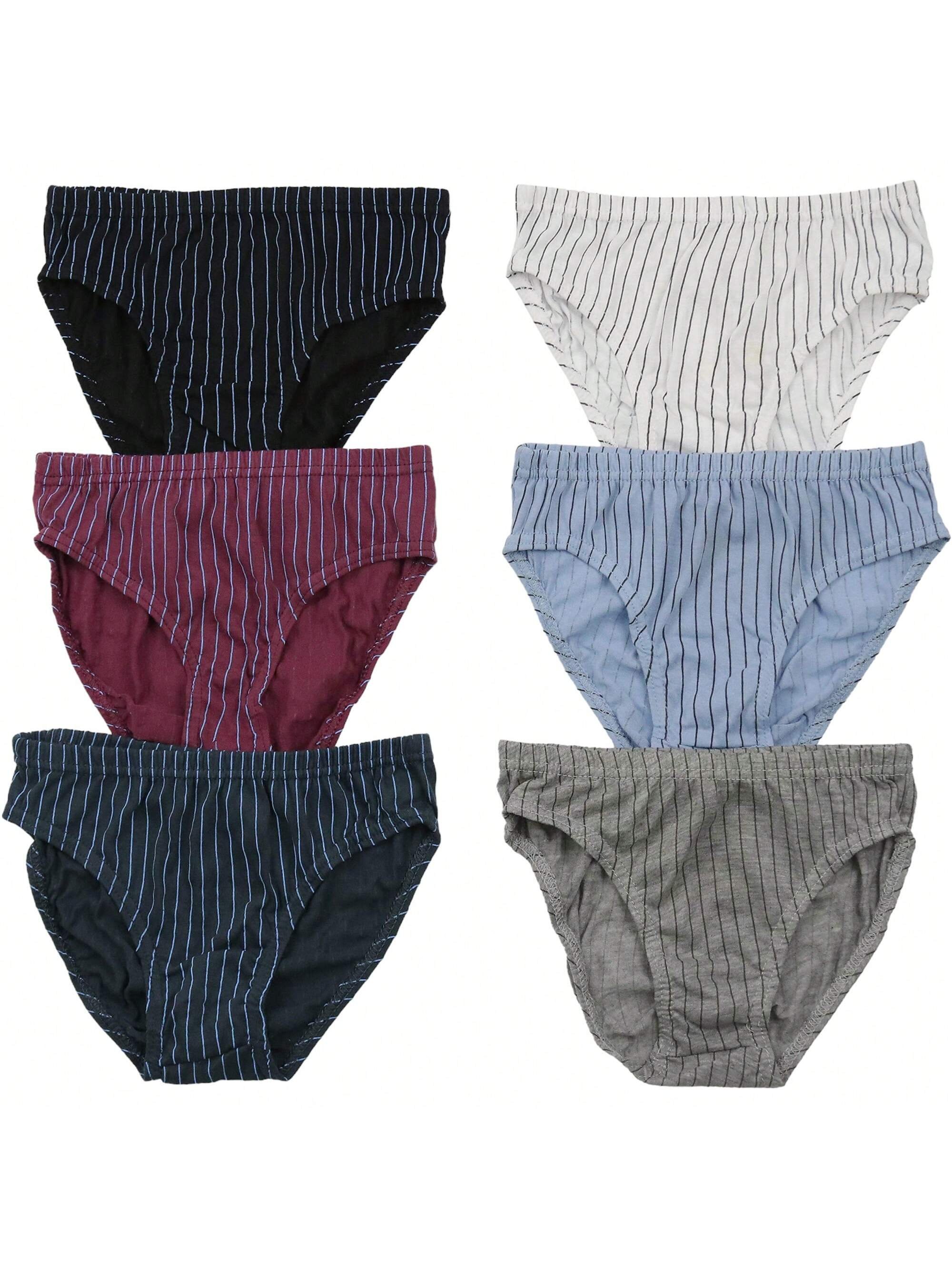 ToBeInStyle Boys' Pack Of 6 Cotton Or Nylon Assorted Brief Underwear - Picture 28 of 31