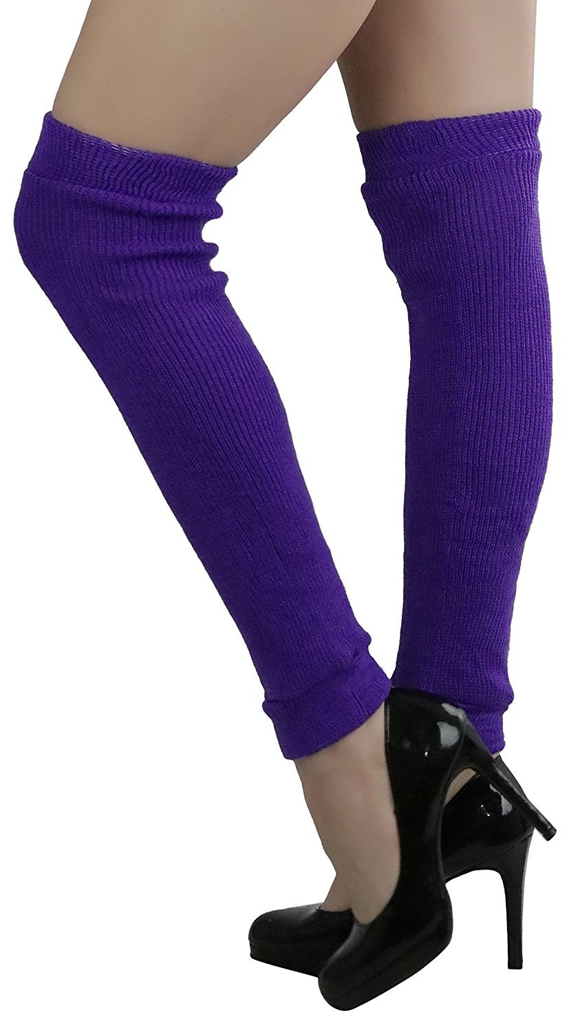 Tobeinstyle Womens Sexy Soft Knit Thick Knee High Long Leg Warmers Ebay