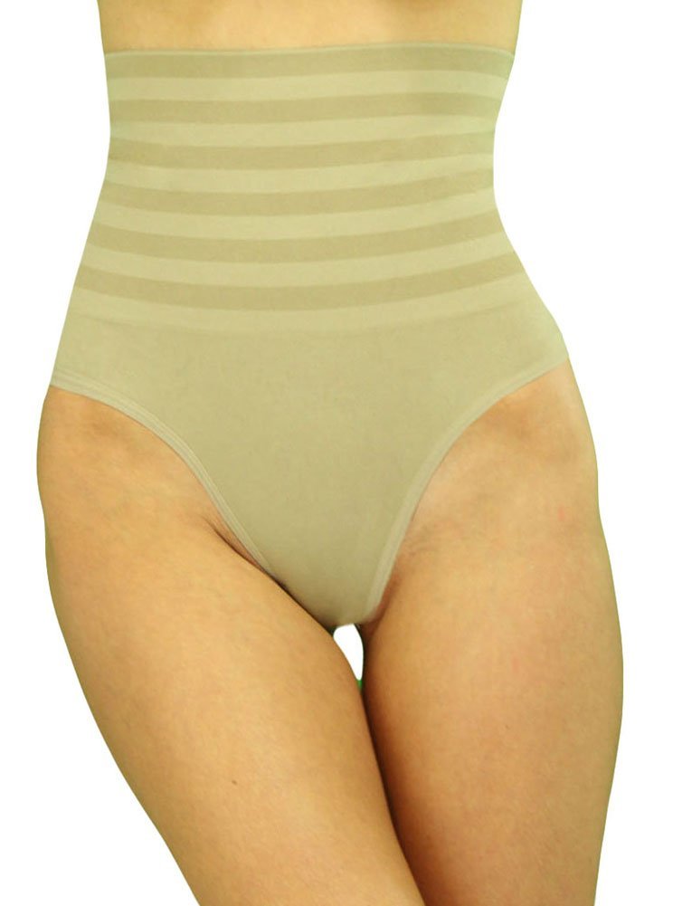 ToBeInStyle Women's High Body Shaper Thong Girdle - Picture 7 of 9