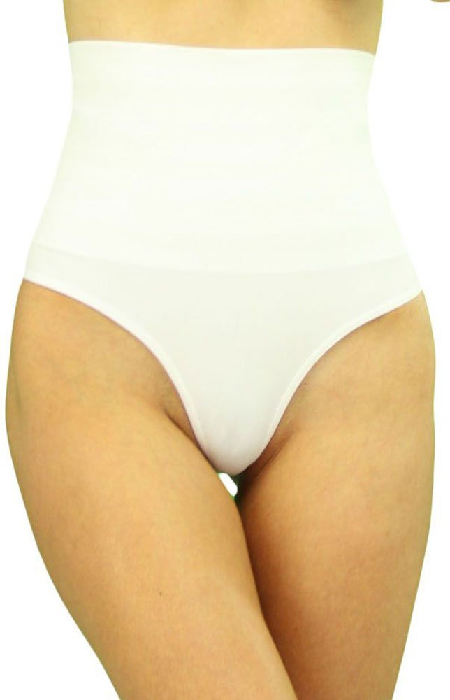 ToBeInStyle Women's High Body Shaper Thong Girdle - Picture 9 of 9
