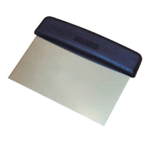 Winware Stainless Steel Dough Scraper with Wood Handle - Picture 3 of 4