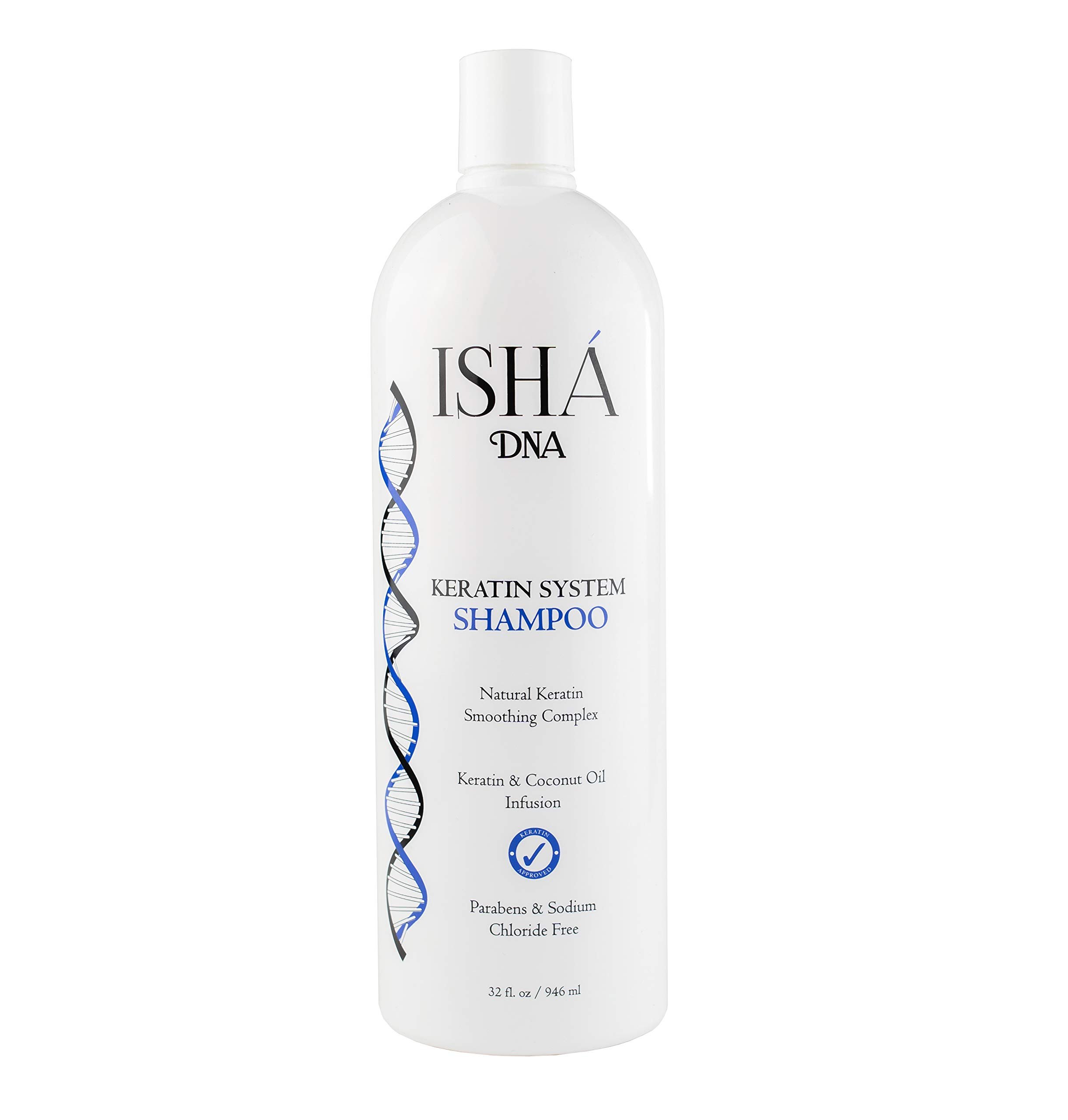 ISHA DNA Keratin Treatment System Shampoo - Sulfate and Parabens Free - For... - Picture 6 of 9