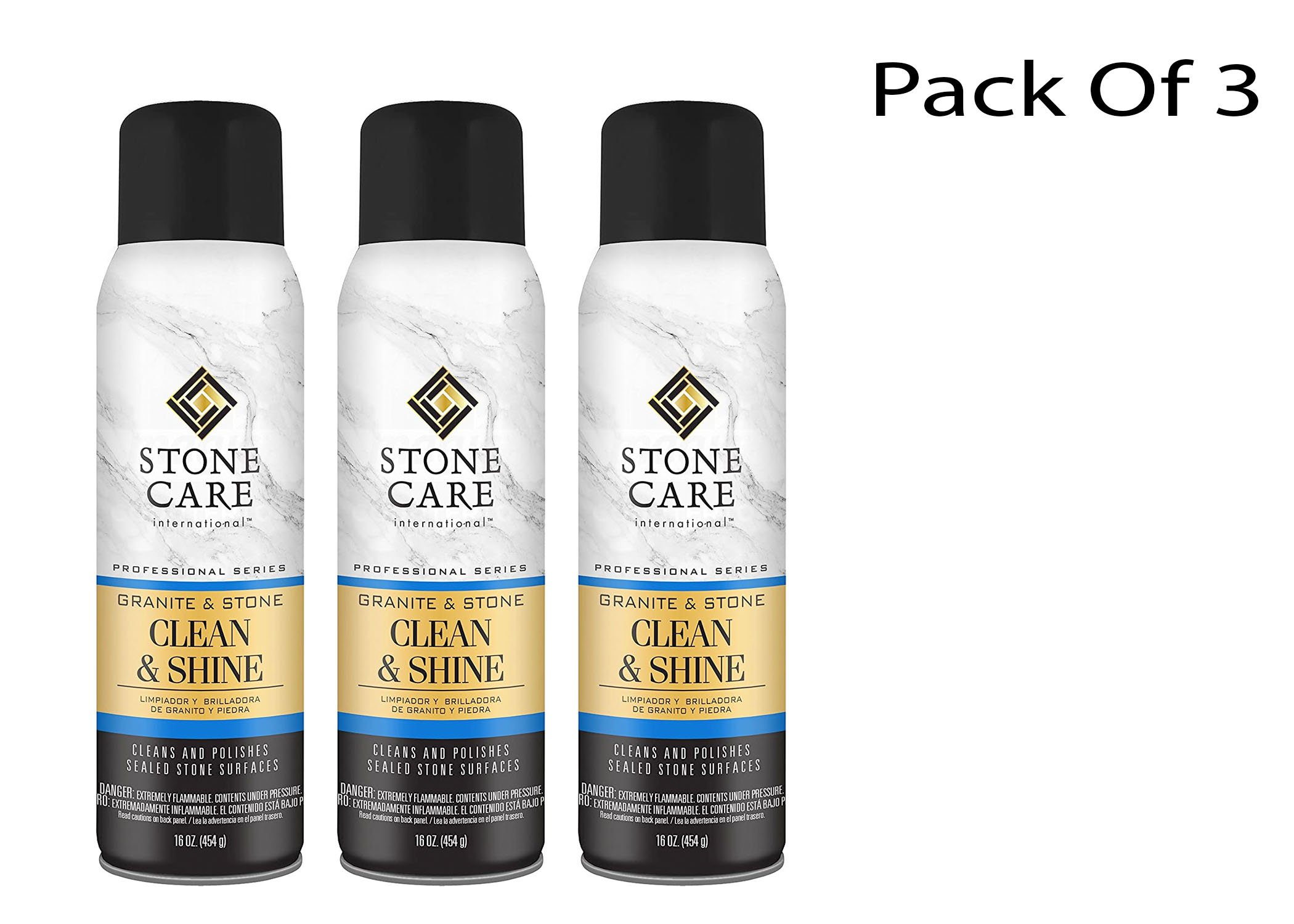 Stone Care International Granite And Stone Cleaner And Polish 16 Oz 3 Pack Ebay