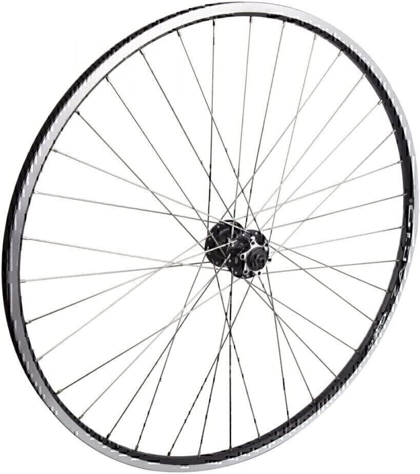 Wheel Master 700c Front Wheel - Quick-Release, 36H, Black (MSW)/Black/Steel